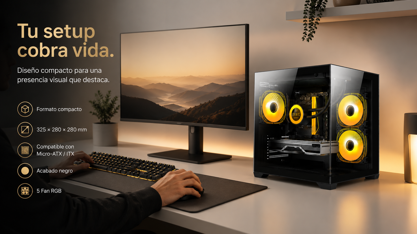 LEGEND ARS 171 Negro 5 Fan RGB