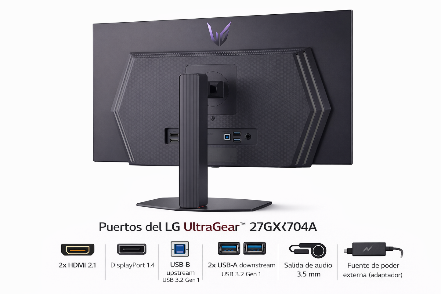 Monitor Gaming LG UltraGear 27" OLED 27GX704A-B