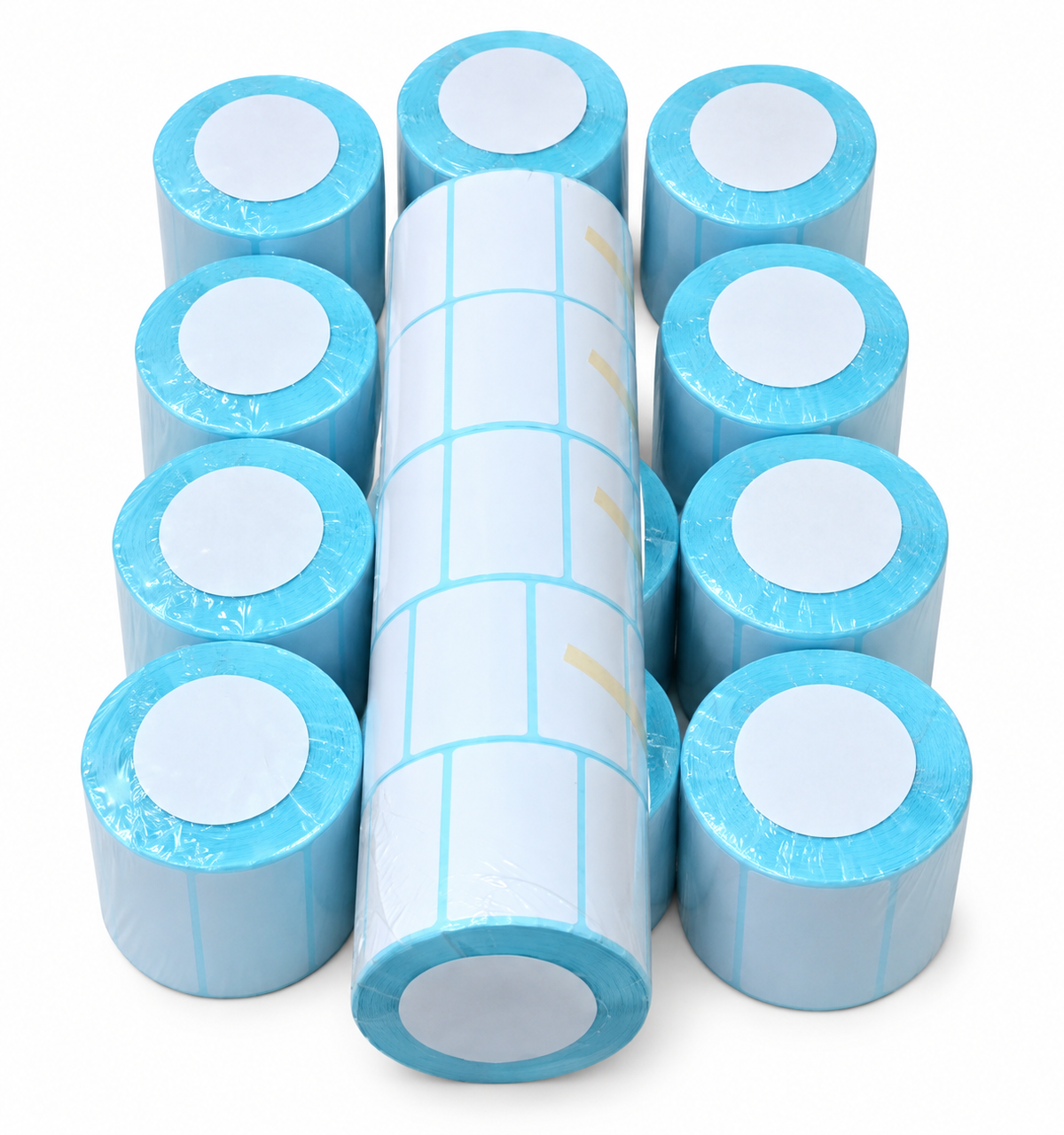 Rollo de 800 etiquetas adhesivas de 50 x 30 mm
