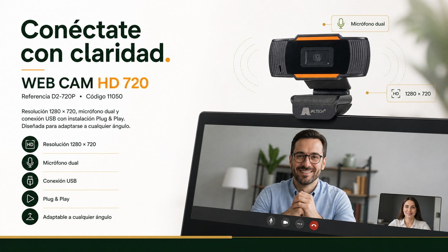 WEB CAM HD 720 - D2720P