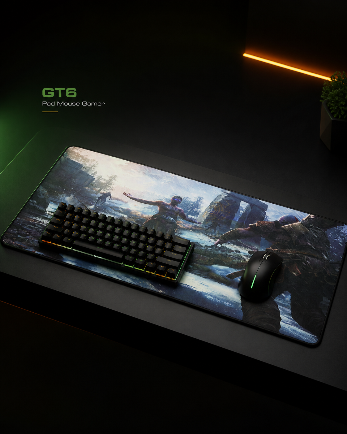 PAD MOUSE GAMER TECH 300*600 2MM - GT6