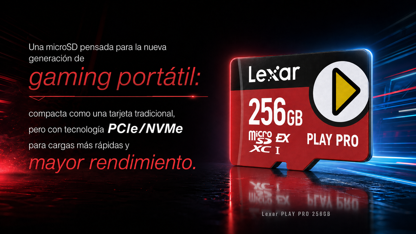 MEMORIA MICRO SD 256GB – up to 900MB/s read, up to 600MB/s write 256GB