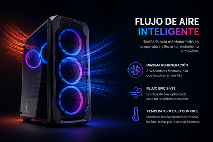 PC Gamer completo con procesador AMD Ryzen 5 5600GT - 120Hz - M.2 - Gamer Gaming