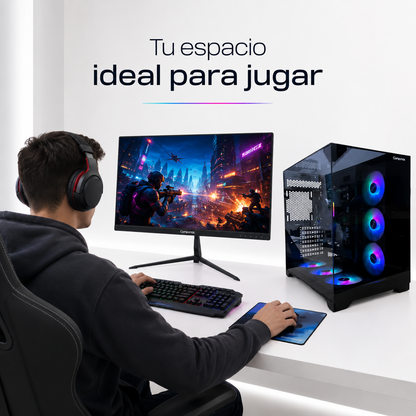 PC gamer completo con procesador AMD 5 5600GT - 144Hz - M.2 - Gaming VIew