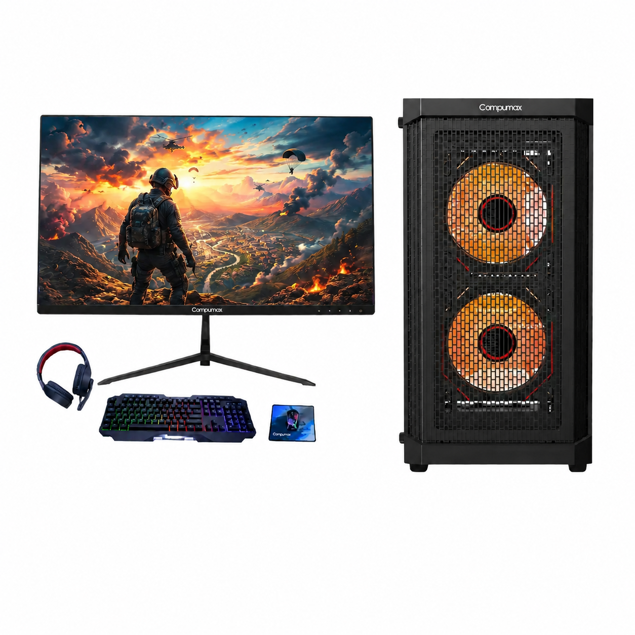 PC gamer con procesador AMD Ryzen 5 5600GT - 144Hz -M.2 - Gamer Trinity