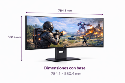LG 34GX900A-B - Monitor de juegos curvo Ultragear WQHD de 34 pulgadas
