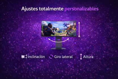 LG 34GX900A-B - Monitor de juegos curvo Ultragear WQHD de 34 pulgadas