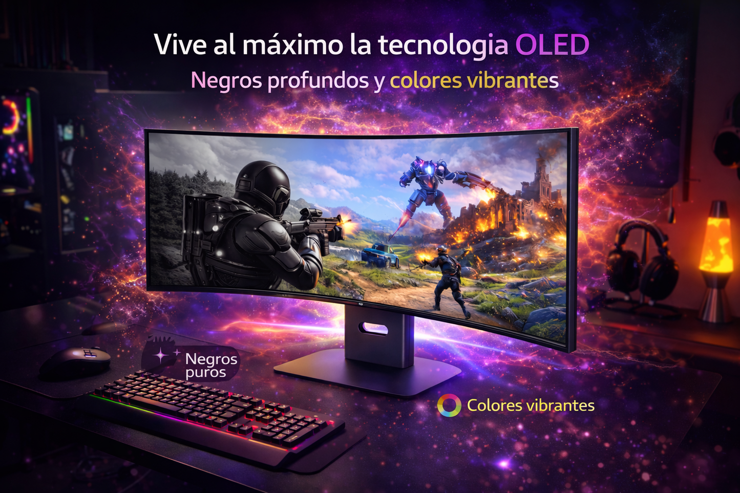 LG 34GX900A-B - Monitor de juegos curvo Ultragear WQHD de 34 pulgadas
