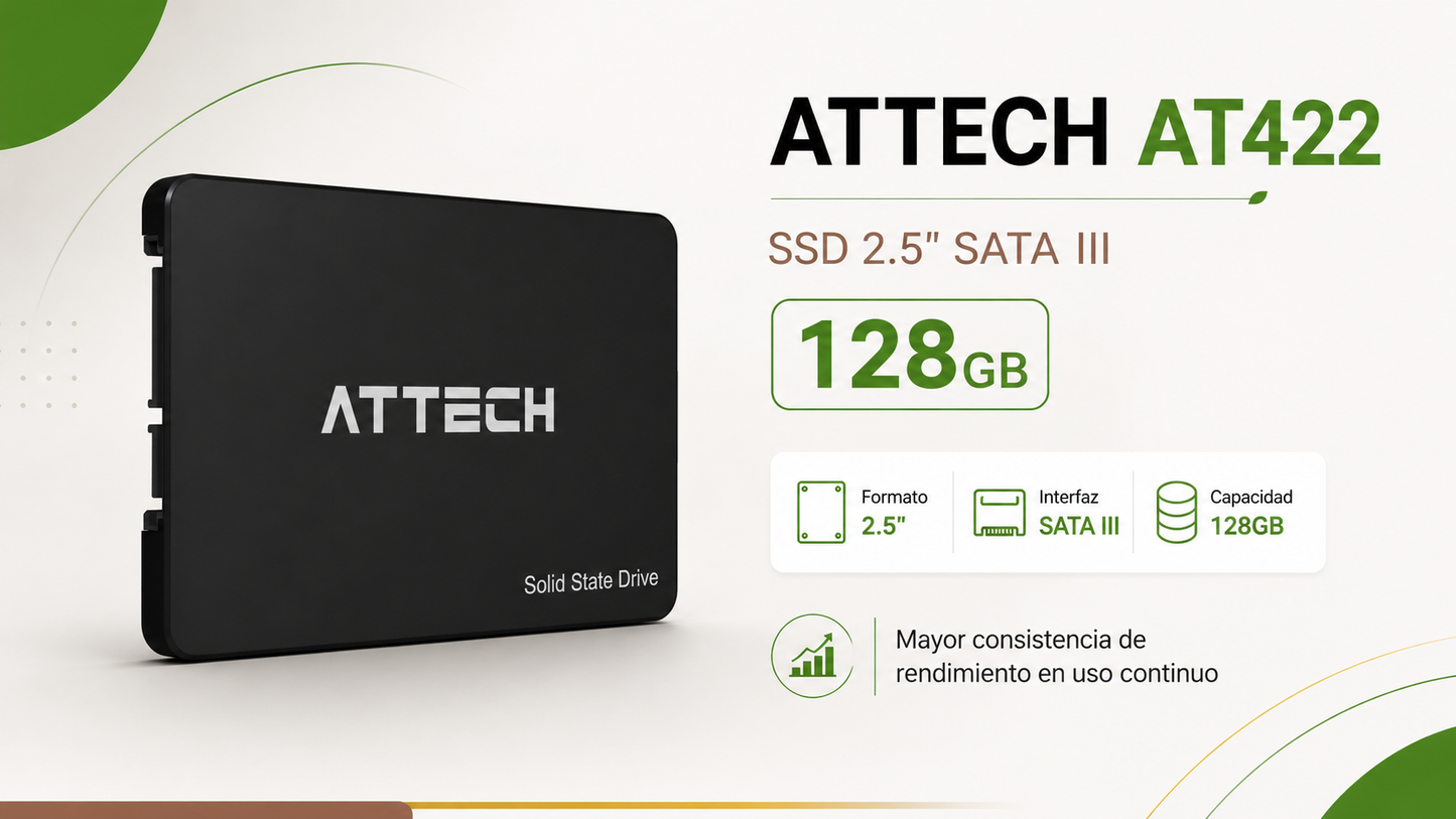 SATA III AT422 - SSD 2.5" - ATTECH
