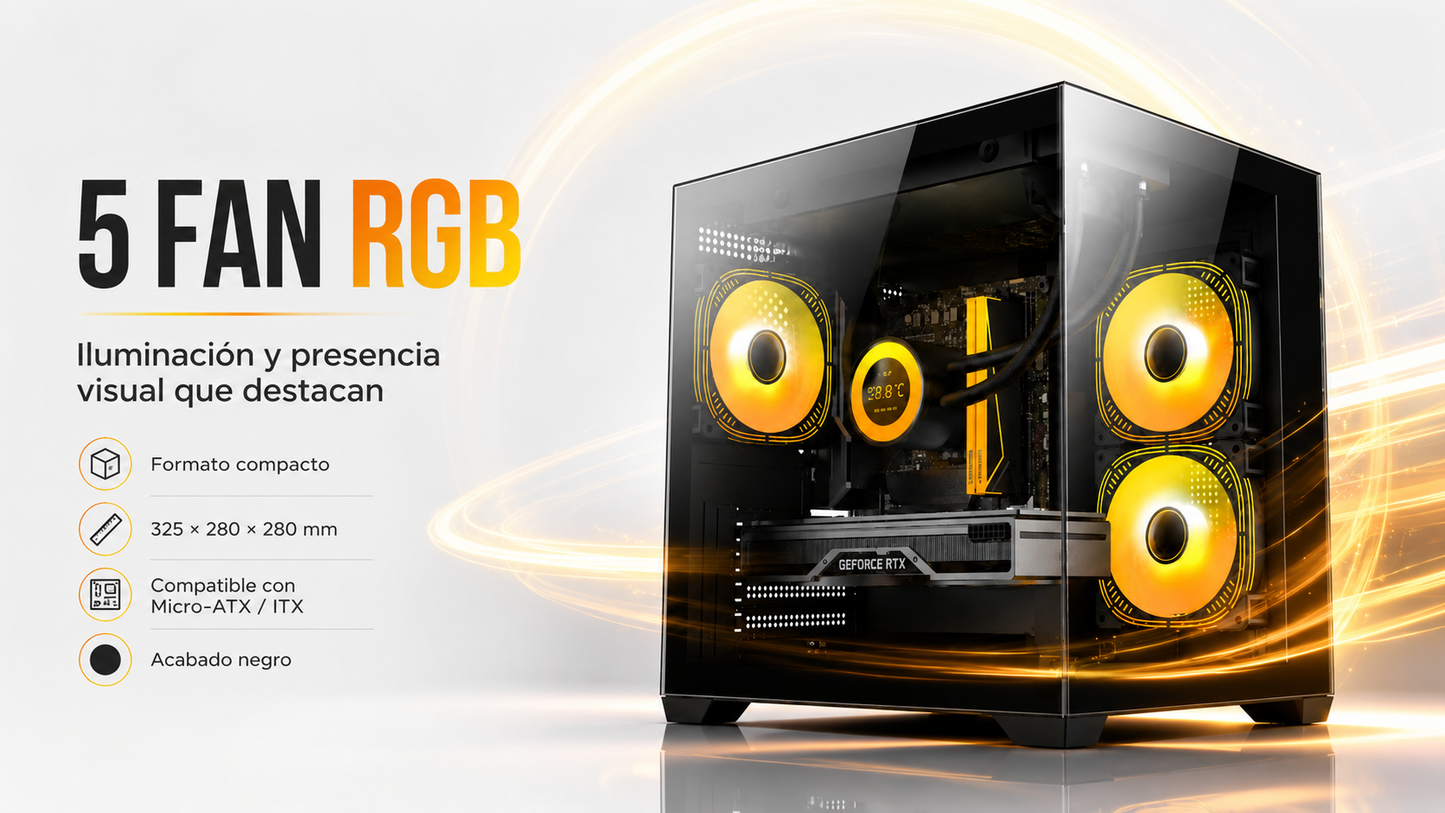 LEGEND ARS 171 Negro 5 Fan RGB
