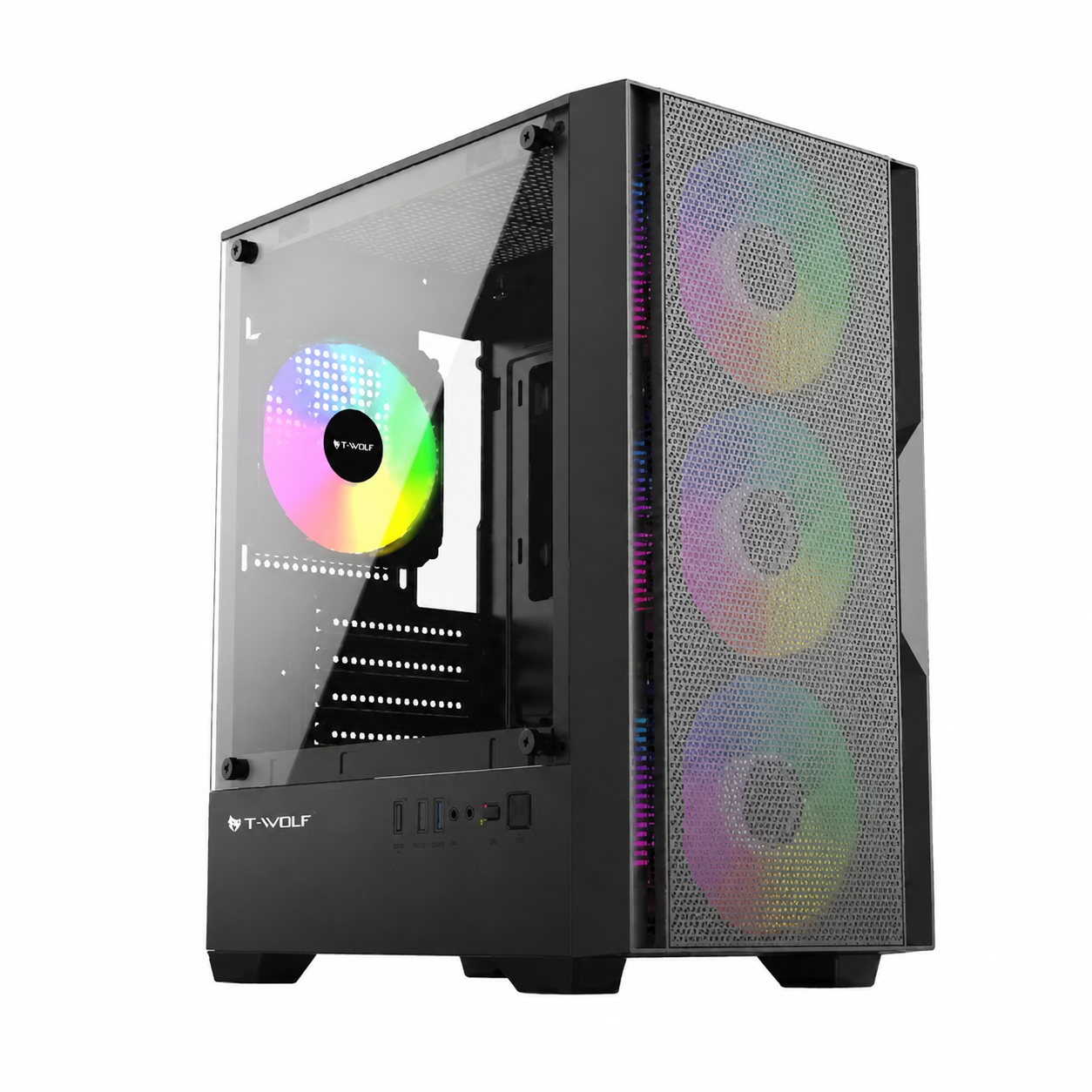 Gabinete PHANTOM X4 RGB compacto