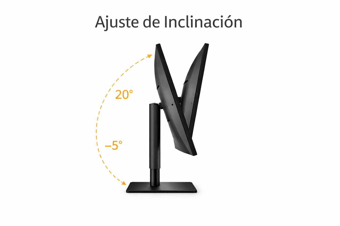 Monitor LG 24" Pulgadas 24U411A FHD Plano Negro