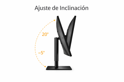 Monitor LG 24" Pulgadas 24U411A FHD Plano Negro
