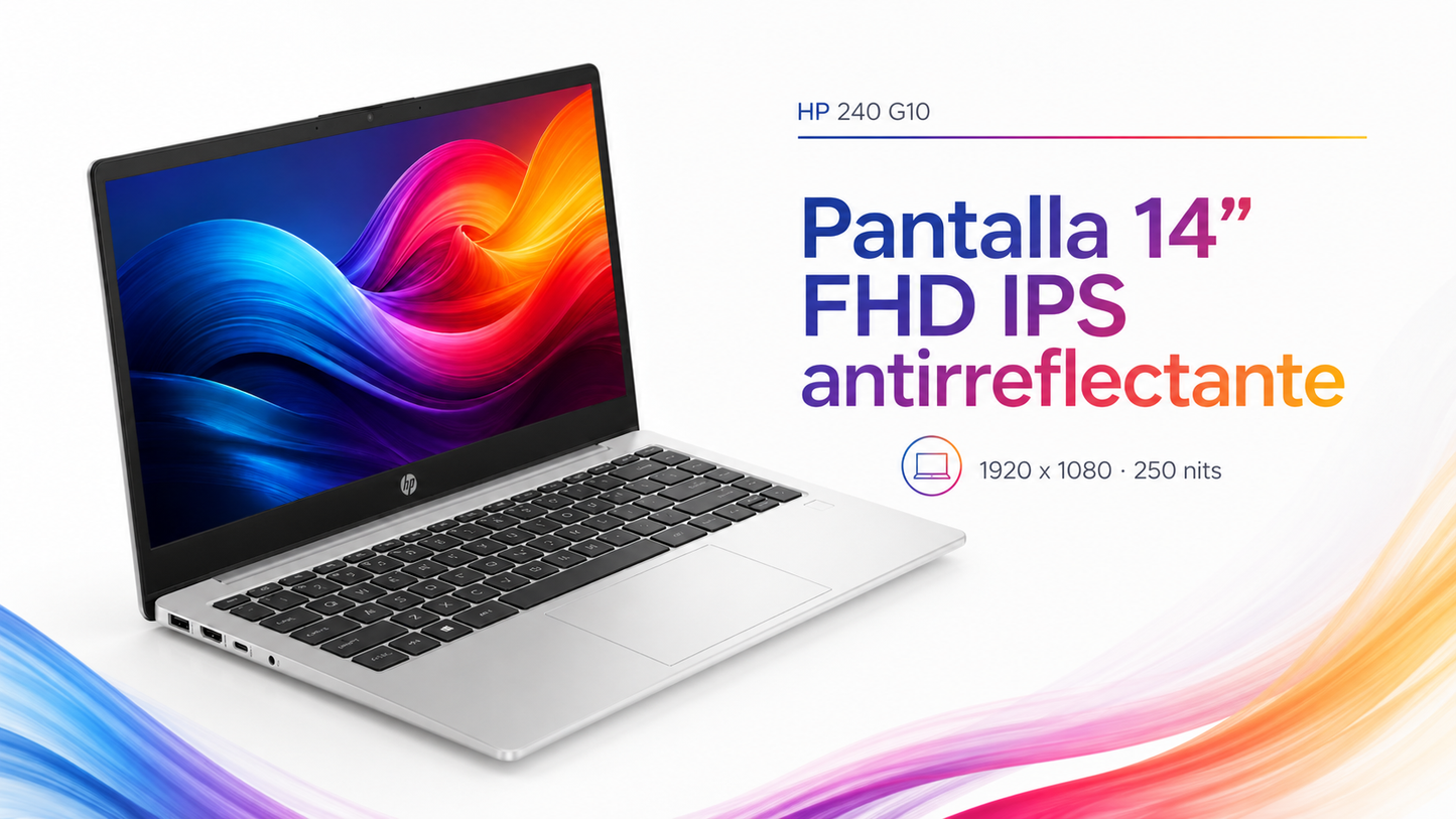 Portátil HP 240 G10 de 14"