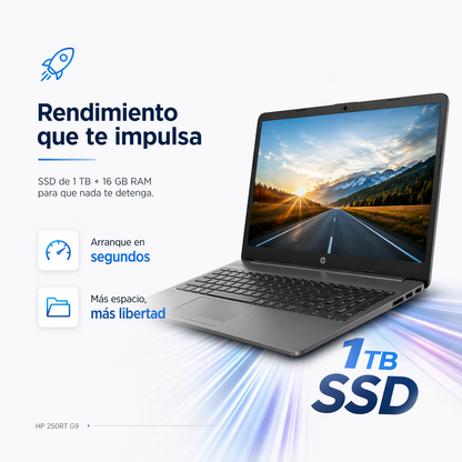HP 250RT G9 - INTEL CORE 3 N350 - 16GB DDR4 - 1 TERA SSD
