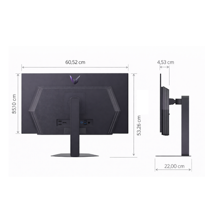 Monitor Gaming LG UltraGear 27" OLED 27GX704A-B