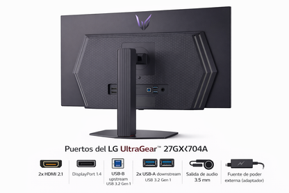 Monitor Gaming LG UltraGear 27" OLED 27GX704A-B