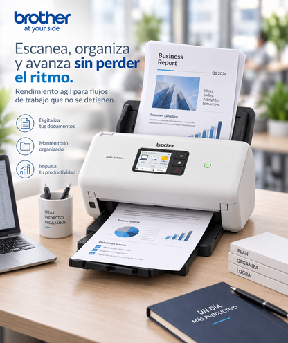 Escáner inalámbrico Brother ADS-3350W