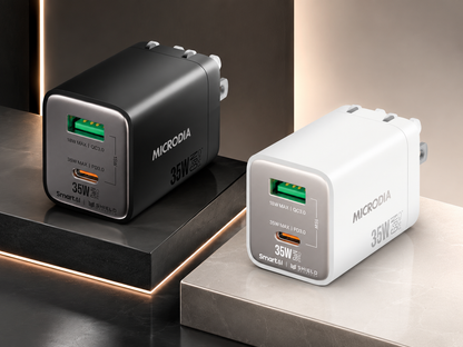 Cargador de parede SmartCube Nano 35W USB-C PD & USB-A