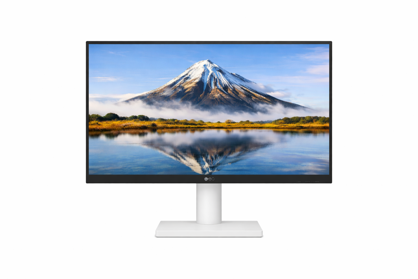 Monitor LG 27" Pulgadas 27US500 4K UHD Plano Blanco|Negro