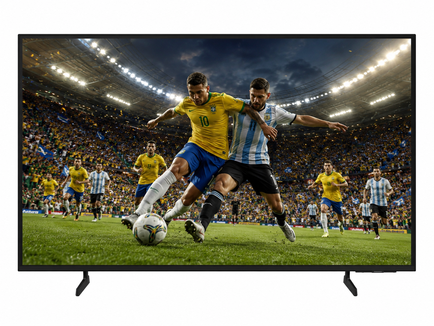 Smart TV Samsung Q7F de 43” con pantalla QLED 4K UHD, procesador Q4 con AI y resolución de 3,840 × 2,160
