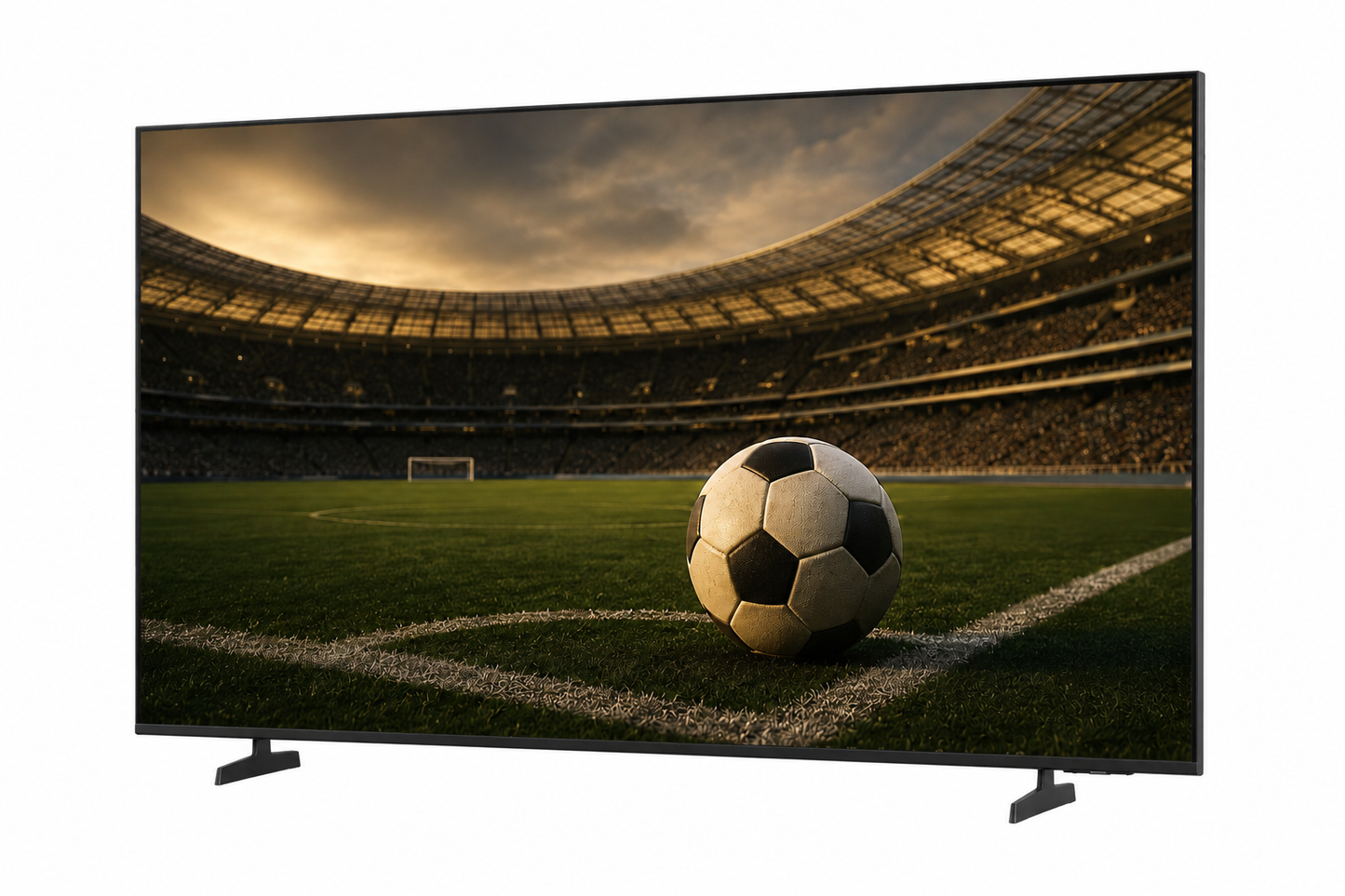 Smart TV Samsung Crystal U8000F de 65” con resolución 4K UHD 3840 × 2160, procesador Crystal 4K y escalado 4K