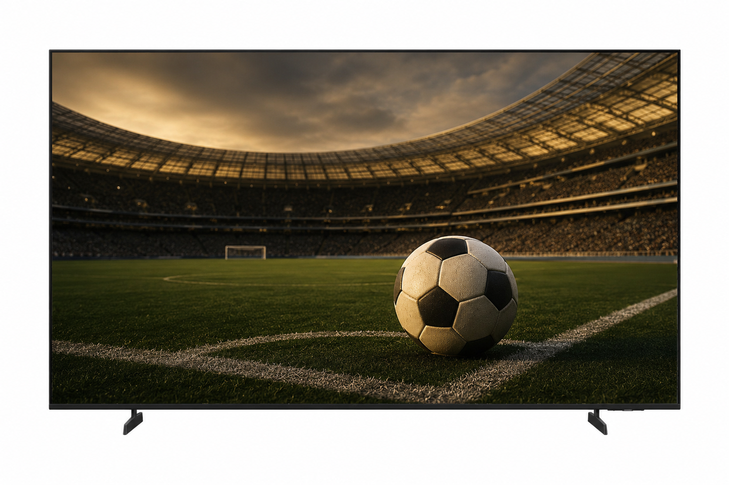 Smart TV Samsung Crystal U8000F de 65” con resolución 4K UHD 3840 × 2160, procesador Crystal 4K y escalado 4K
