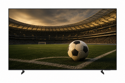 Smart TV Samsung Crystal U8000F de 65” con resolución 4K UHD 3840 × 2160, procesador Crystal 4K y escalado 4K