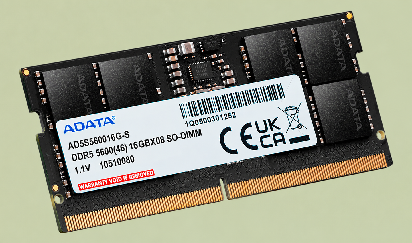 Memoria RAM ADATA DDR5 SO-DIMM de 16GB para portátil