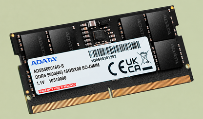 Memoria RAM ADATA DDR5 SO-DIMM de 16GB para portátil