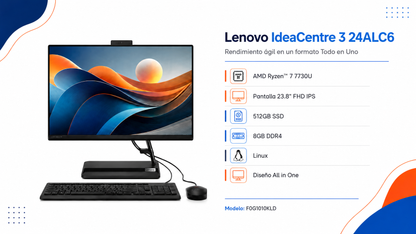 Lenovo IdeaCentre AIO 3 24ALC6 F0G1010KLD