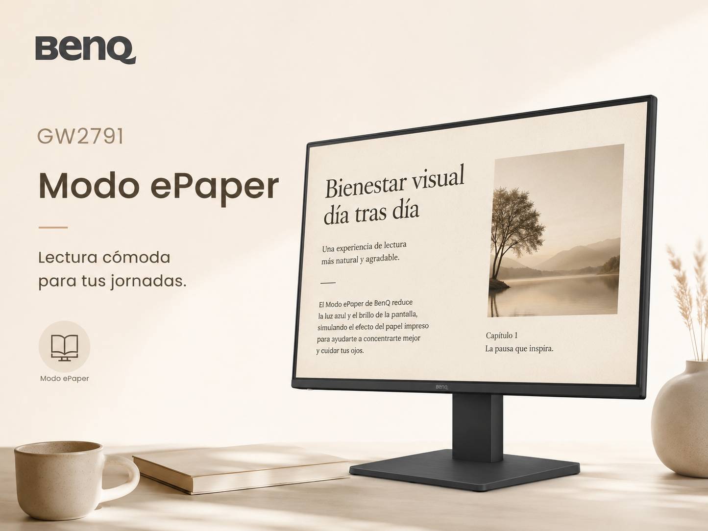 MONITOR BENQ GW2791 FHD 100HZ IPS