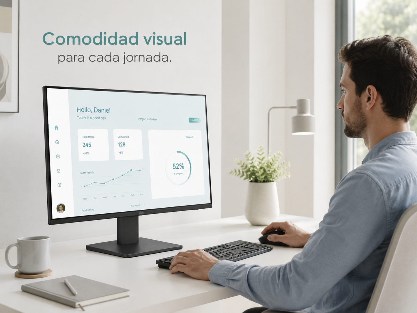 MONITOR BENQ GW2791 FHD 100HZ IPS
