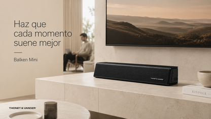 BARRA DE SONIDO THONET & VANDER BALKEN MINI BLUETOOTH Y USB 42W
