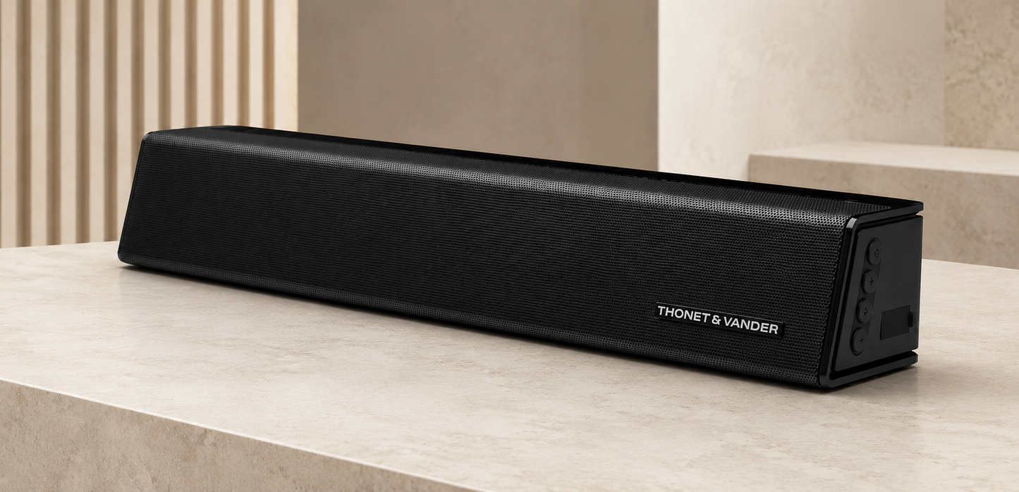 BARRA DE SONIDO THONET & VANDER BALKEN MINI BLUETOOTH Y USB 42W
