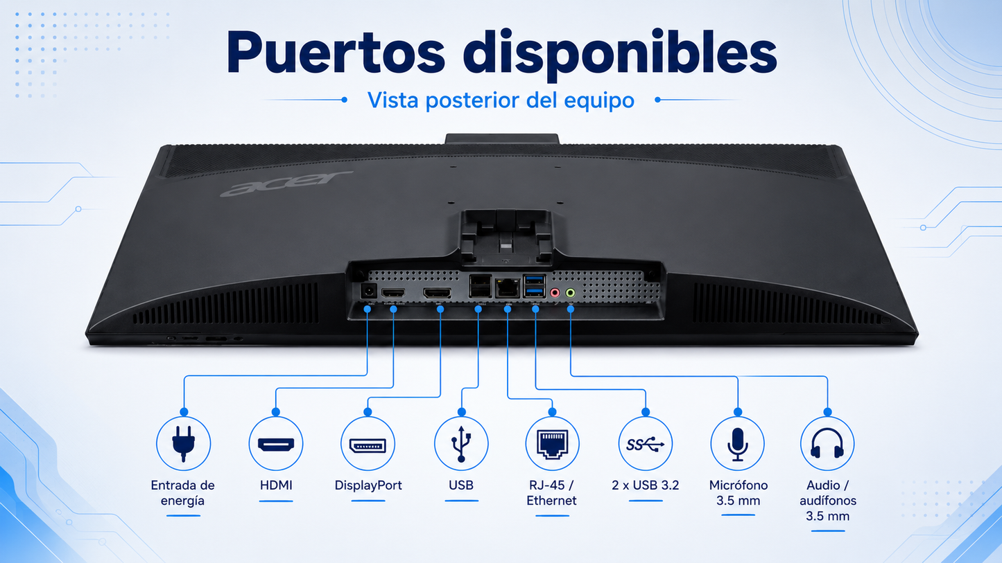Todo en Uno Acer Aspire C24-2G-RL14