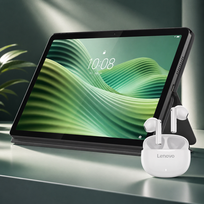 TABLET LENOVO TAB TB311FU, Pantalla 10.1" FHD, MediaTek Helio G85,128GB/Ram 4GB, Android 14, Bluet, WIFI, Doble Camara, Luna Grey