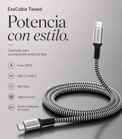Cable USB-C a USB-C MICRODIA