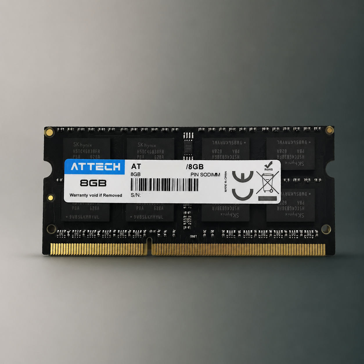 Memoria RAM ATTECH AT1600D3LS11/8GB DDR3L de 8 GB
