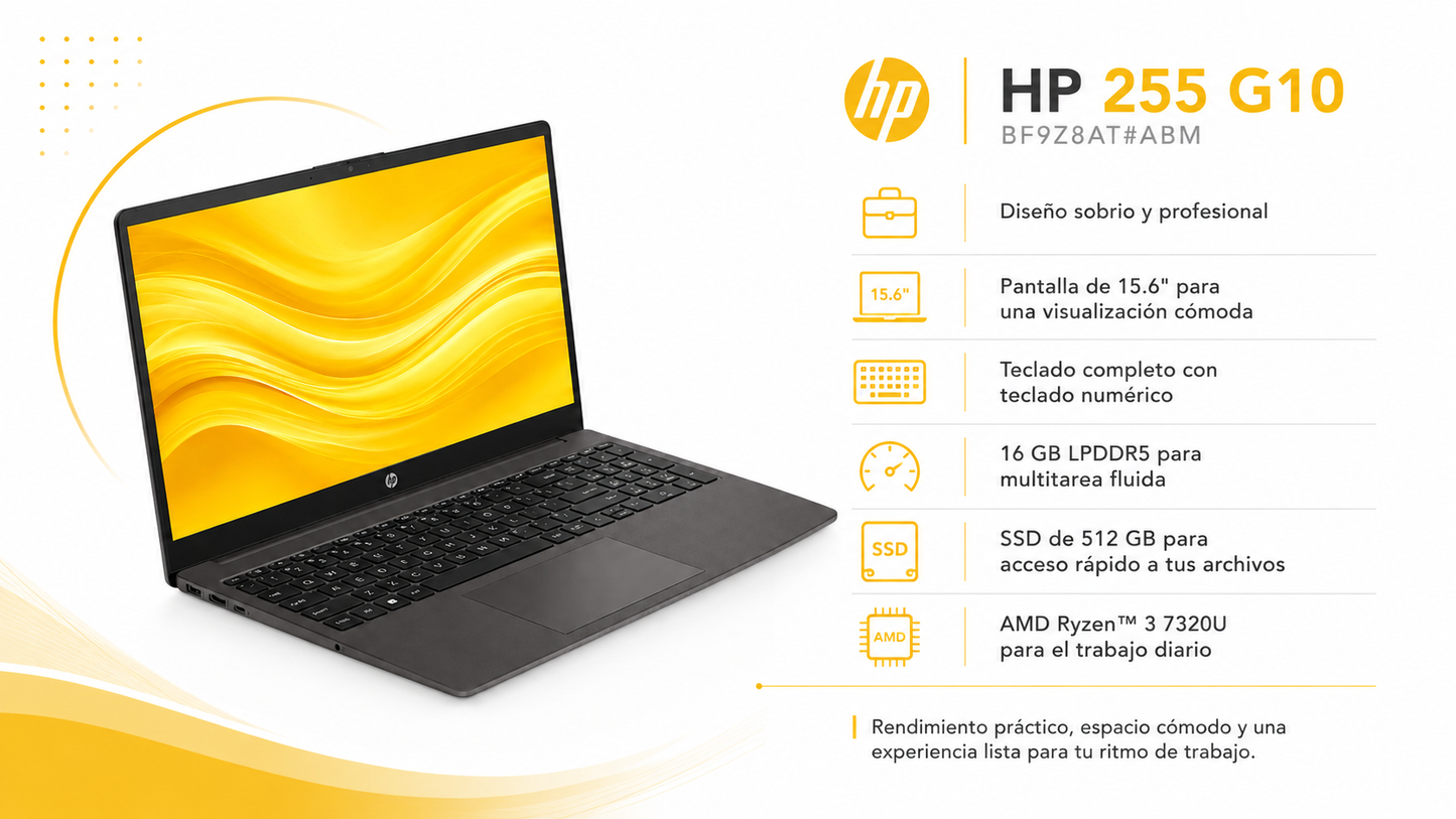 HP 255 G10 (BF9Z8AT#ABM)
