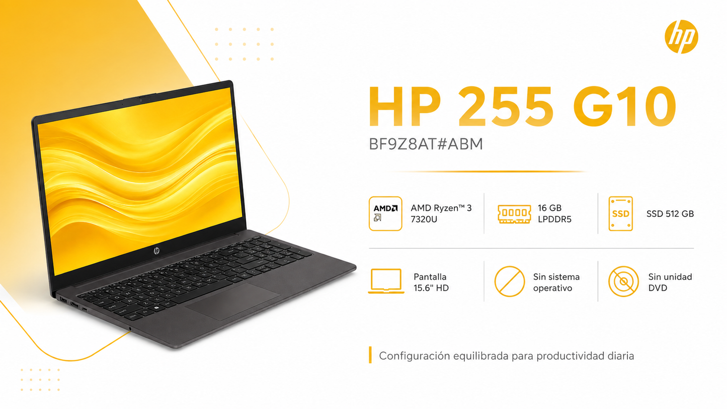 HP 255 G10 (BF9Z8AT#ABM)