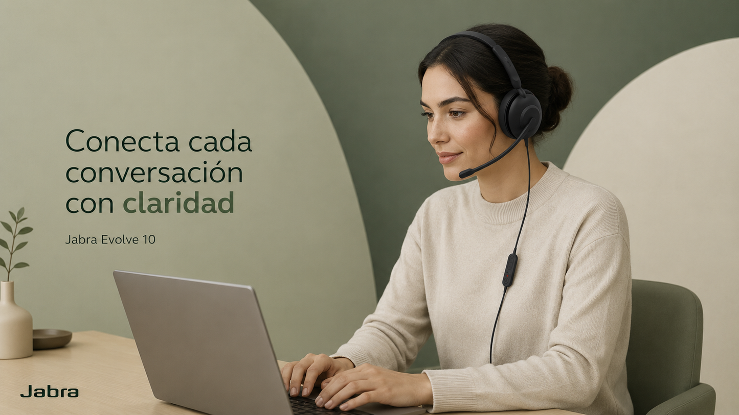 Auriculares Jabra Evolve 10 USB-A Stereo de diadema