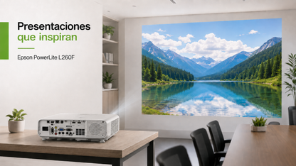 Proyector Epson L260F PowerLite - 3LCD Full HD