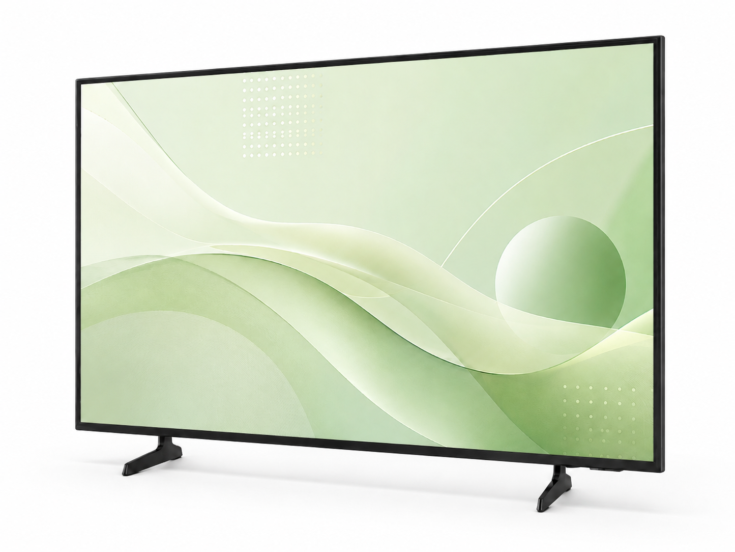 Smart TV Samsung Q7F QLED 4K de 43” con diseño negro, resolución 4K UHD de 3840 × 2160