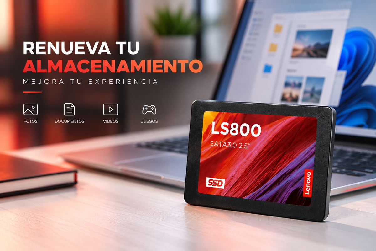 SSD Lenovo LS800 480 GB – SATA III 2,5”