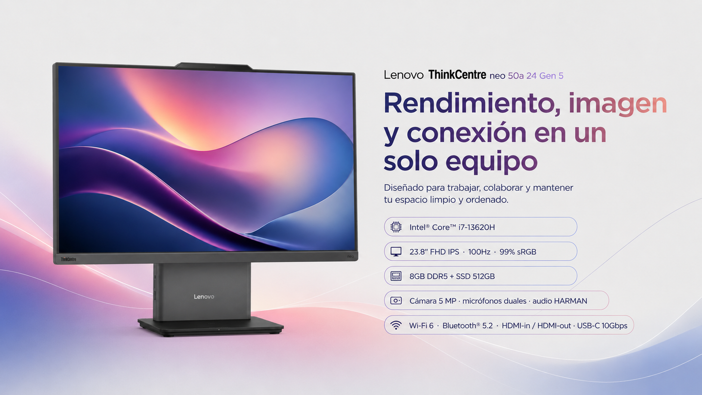 All-in-One Lenovo ThinkCentre Neo 50a 2