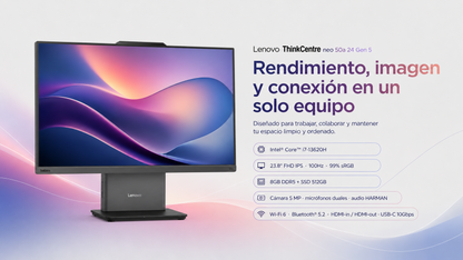 All-in-One Lenovo ThinkCentre Neo 50a 2