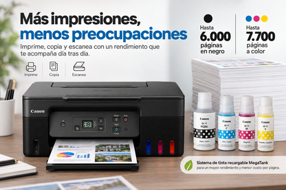 Canon PIXMA G2170 Multifuncional, Carga Continua, MegaTank