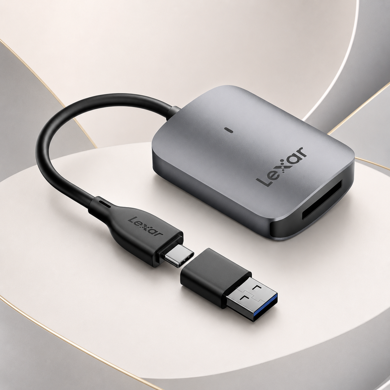 Lexar RW515 Lector de Tarjetas CFexpress Tipo A, Lector de Tarjeta CFe Tipo A de Hasta 900 MB/s, USB 3.2 Gen 2