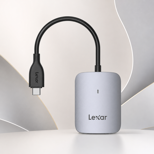 Lexar RW515 Lector de Tarjetas CFexpress Tipo A, Lector de Tarjeta CFe Tipo A de Hasta 900 MB/s, USB 3.2 Gen 2
